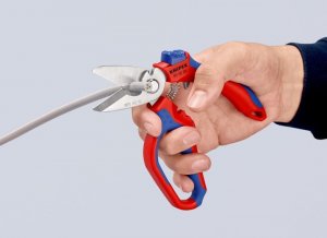 Knipex KNIPEX NOŻYCZKI KĄTOWE DLA ELEKTRYKÓW 17