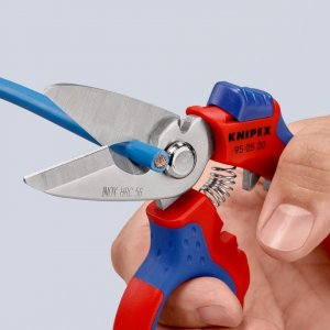 Knipex KNIPEX NOŻYCZKI KĄTOWE DLA ELEKTRYKÓW 9