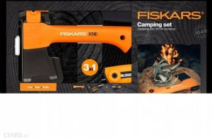 Fiskars Zestaw kempingowy - Siekiera + Nóż + Piła 4