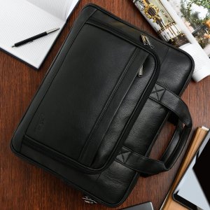 Torba Duża solidna skórzana torba Beltimore na laptopa dokumenty M56 NoSize 3