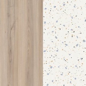 Biurko Forte Biurko prostokątny Kolaza 110 x 55 x 74 cm śliwa 4