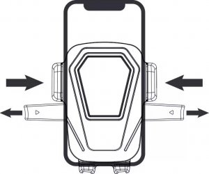 Joyroom WK Design uchwyt samochodowy z regulowanym ramieniem na szybę i deskę rozdzielczą czarny (WP-U83 black) 3