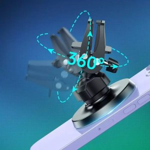 Joyroom Choetech magnetyczny uchwyt samochodowy na nawiew kratkę wentylacyjną do iPhone czarny (AT0004) 9