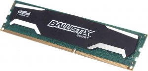 Crucial Pamięć RAM CRUCIAL Ballistix Sport  8GB DDR3 1600MHz BLS8G3D1609DS1S00 1
