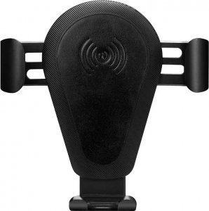 iCarer iCarer bezprzewodowa ładowarka samochodowa Qi 10W uchwyt na kratkę wentylacyjną czarny (IWXC004-BK) 2