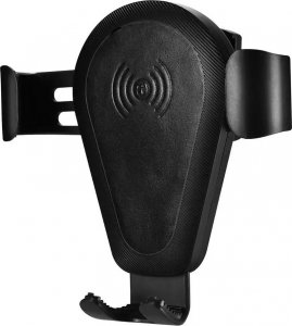 iCarer iCarer bezprzewodowa ładowarka samochodowa Qi 10W uchwyt na kratkę wentylacyjną czarny (IWXC004-BK) 3