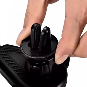 iCarer iCarer bezprzewodowa ładowarka samochodowa Qi 10W uchwyt na kratkę wentylacyjną czarny (IWXC004-BK) 7