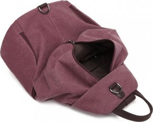 Accessorize Me Różowy Plecak Damski Worek Płócienny Havani 3