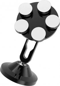 Joyroom Dudao F6X+ uchwyt samochodowy magnetyczny czarny (F6X+) 5