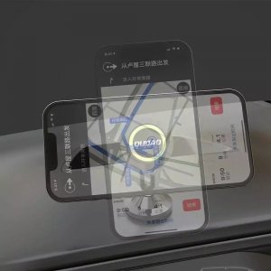 Joyroom Dudao F6X+ uchwyt samochodowy magnetyczny czarny (F6X+) 7