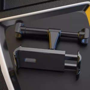 Joyroom Dudao uchwyt samochodowy na zagłówek do telefonu / tabletu czarny (F7R) 7