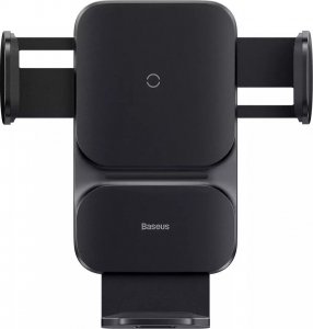 Baseus Uchwyt samochodowy Baseus Wisdom Holder do auta na telefon z ładowarką indukcyjną QI na kratkę Czarny 14