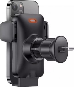 Baseus Uchwyt samochodowy Baseus Wisdom Holder do auta na telefon z ładowarką indukcyjną QI na kratkę Czarny 15