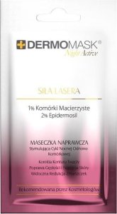 LBIOTICA / BIOVAX L`BIOTICA Dermomask Night Active Maseczka naprawcza na twarz - Siła Lasera 12ml 1