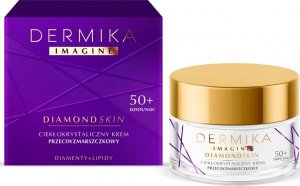 Dermika Imagine Diamond Skin 50+ Ciekłokrystaliczny Krem przeciwzmarszczkowy na dzień i noc 50ml 1