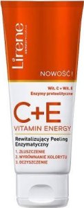 Lirene Lirene, C+E Peeling enzymatyczny rewitalizujący, 75 ml - Długi termin ważności! 1