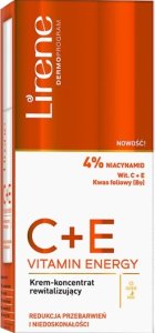 Lirene Lirene, C+E Krem Rewitalizujący, 40ml - Długi termin ważności! 1