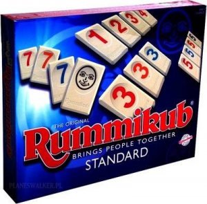 Tm Toys OUTLET RUMMIKUB Gra planszowa STANDARD w języku polskim 1