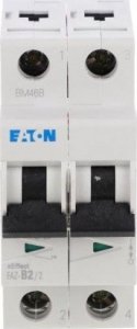 Eaton Wyłącznik nadprądowy 2P B 2A 15kA AC FAZ B2/2 278722 1