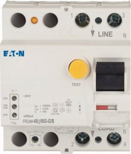 Eaton Cyfrowy wyłącznik różnicowoprądowy 2P 40A 0,03A Typ G/B 10kA FRCdM-40/2/003-G/B 300639 1