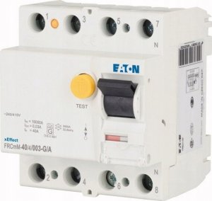 Eaton Wyłącznik różnicowoprądowy 4P 40A 0,03A Typ G/A 10kA FRCMM-40/4/003-G/A 170295 1