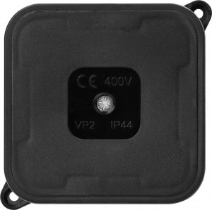 Orno Puszka n/t ECO* IP44 400V 4 dławnice gumowe 85x85x35mm czarna OR-JB-13806/B 2