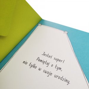 Fastima KARTKA Okolicznościowa z życzeniami A156 3