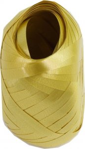 Fastima Tasiemka wstążka metalizowana Złoty 20m W26 2