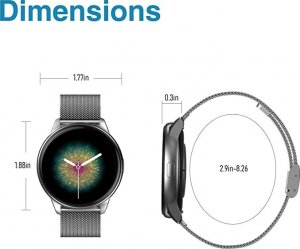 Smartwatch moreFit SW220 Srebrny 2