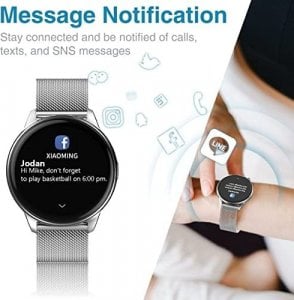 Smartwatch moreFit SW220 Srebrny 3