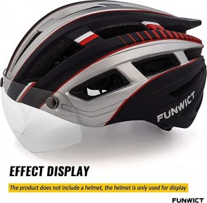 Magnetyczne Gogle Do Kasku Rowerowego FUNWICT 3