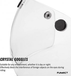 Magnetyczne Gogle Do Kasku Rowerowego FUNWICT 4