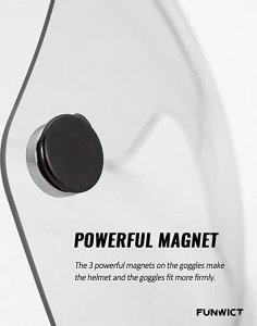 Magnetyczne Gogle Do Kasku Rowerowego FUNWICT 5