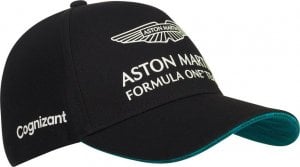 Aston Martin Czapka baseballowa Black Team Aston Martin F1 2022 1