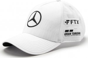 Mercedes AMG Petronas F1 Team Czapka męska baseballowa LH Trucker Team White Mercedes AMG F1 2022 1