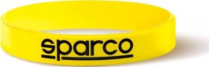 Sparco Opaska silikonowa LOGO Sparco żółta 1