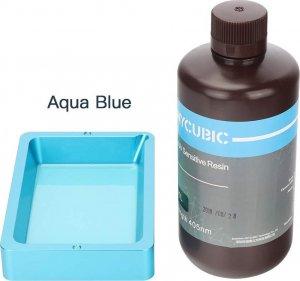 Anycubic Żywica uv - Aqua Blue niebieska 1kg 2