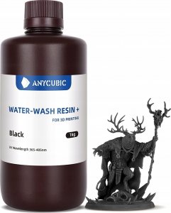 Anycubic Żywica Uv Water Washable Black 1 kg 1