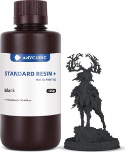 Anycubic Żywica UV Standard Plus Black 0,5 kg 1