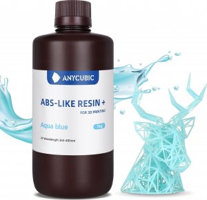 Anycubic Żywica UV Abs-Like Aqua Blue 1 kg 1