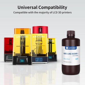Anycubic Żywica UV Abs-Like Aqua Blue 0,5 kg 7