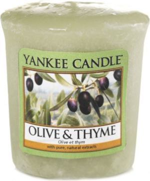 Yankee Candle Classic Votive Samplers świeca zapachowa Olive & Thyme 49g 1