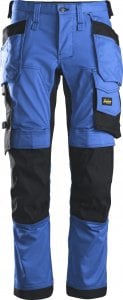 Snickers Spodnie robocze do pasa Stretch AllroundWork z workami kieszeniowymi 6241 Snickers, - czarny 48 1