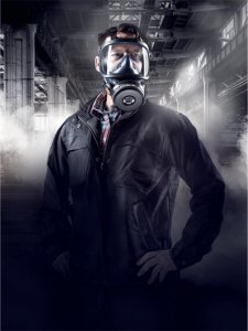 Ardon F8002 - SR - maska całotwarzowa sundstrm poliamid - G-P G 2