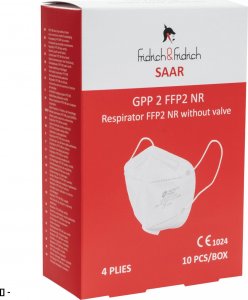 CERVA GPP2 SAAR FFP2 RESPIRATOR - półmaska bez zaworu ffp2 1