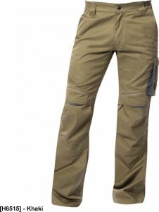 Ardon SUMMER ARDON - modne spodnie do pasa, dopracowana sylwetka, odblaskowe elementy - szary H6108 2XL 1
