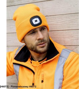 Ardon H6070 - LED - czapka zimowa z latarką - Pomarańczowy H6072 1