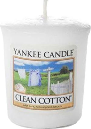 Yankee Candle Classic Votive Samplers świeca zapachowa Clean Cotton 49g 1