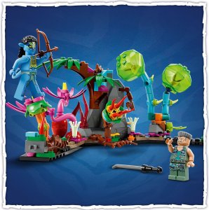 LEGO Avatar Neytiri i Thanator kontra Quaritch w kombinezonie PZM (75571) 7