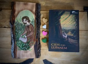 Obrazek na drewnie z korą, dziecięcy pokój 4